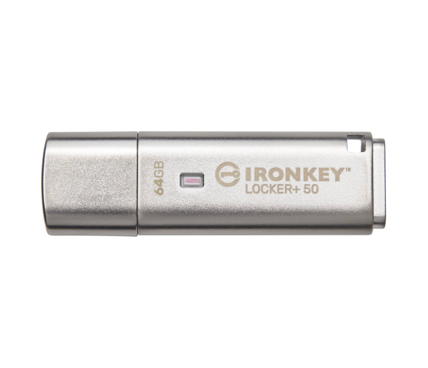 Kingston 64GB IronKey Locker+ 50 AES USB w/256bit Encryption - 1056876 - zdjęcie 3